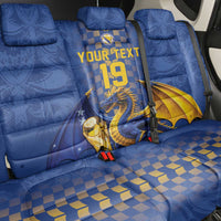 Custom World Football Bosnia and Herzegovina Back Car Seat Cover Go Zmajevi Dragons Road To 2026