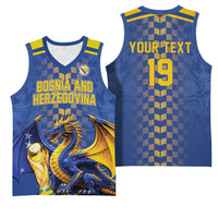 Custom World Football Bosnia and Herzegovina Basketball Jersey Go Zmajevi Dragons Road To 2026