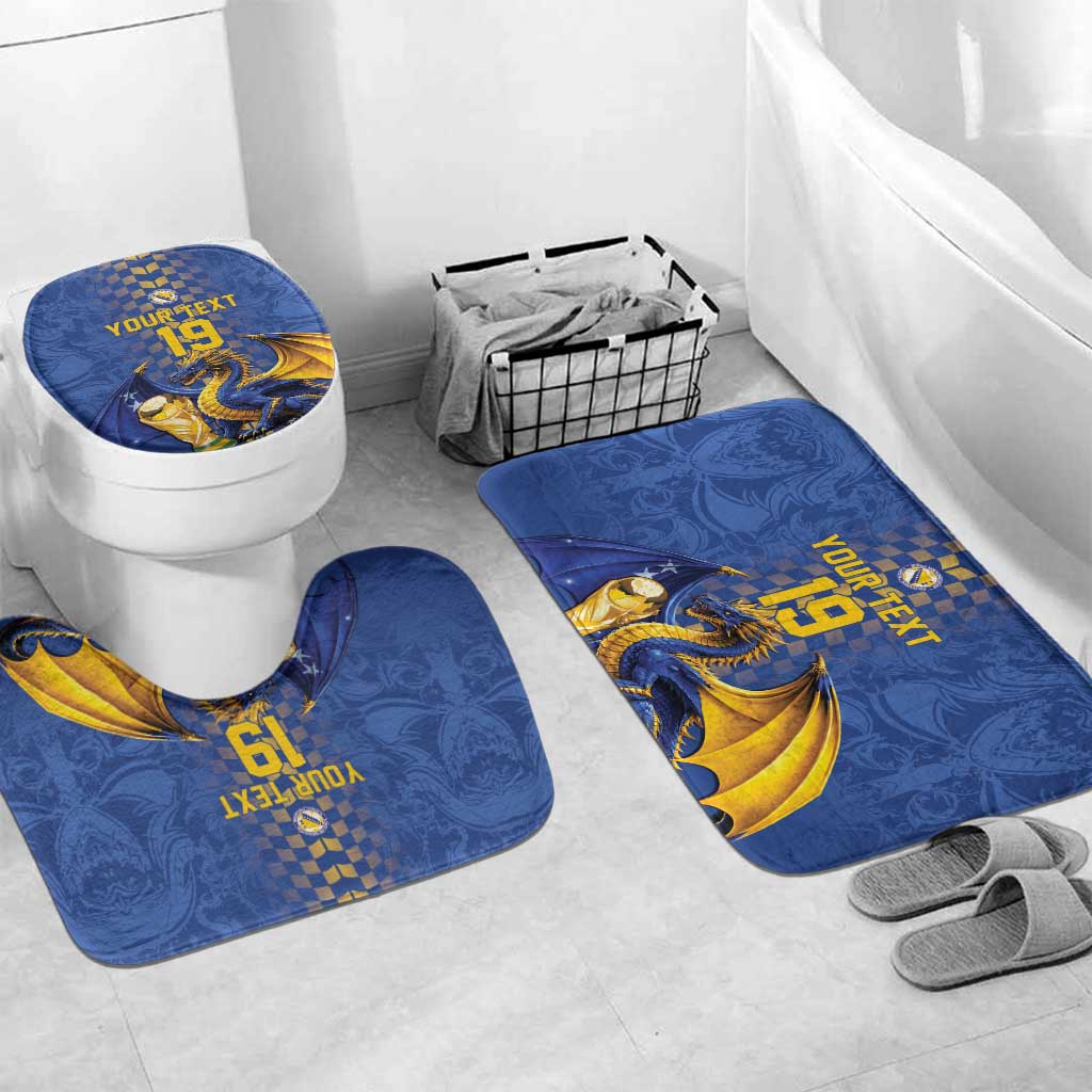 Custom World Football Bosnia and Herzegovina Bathroom Set Go Zmajevi Dragons Road To 2026