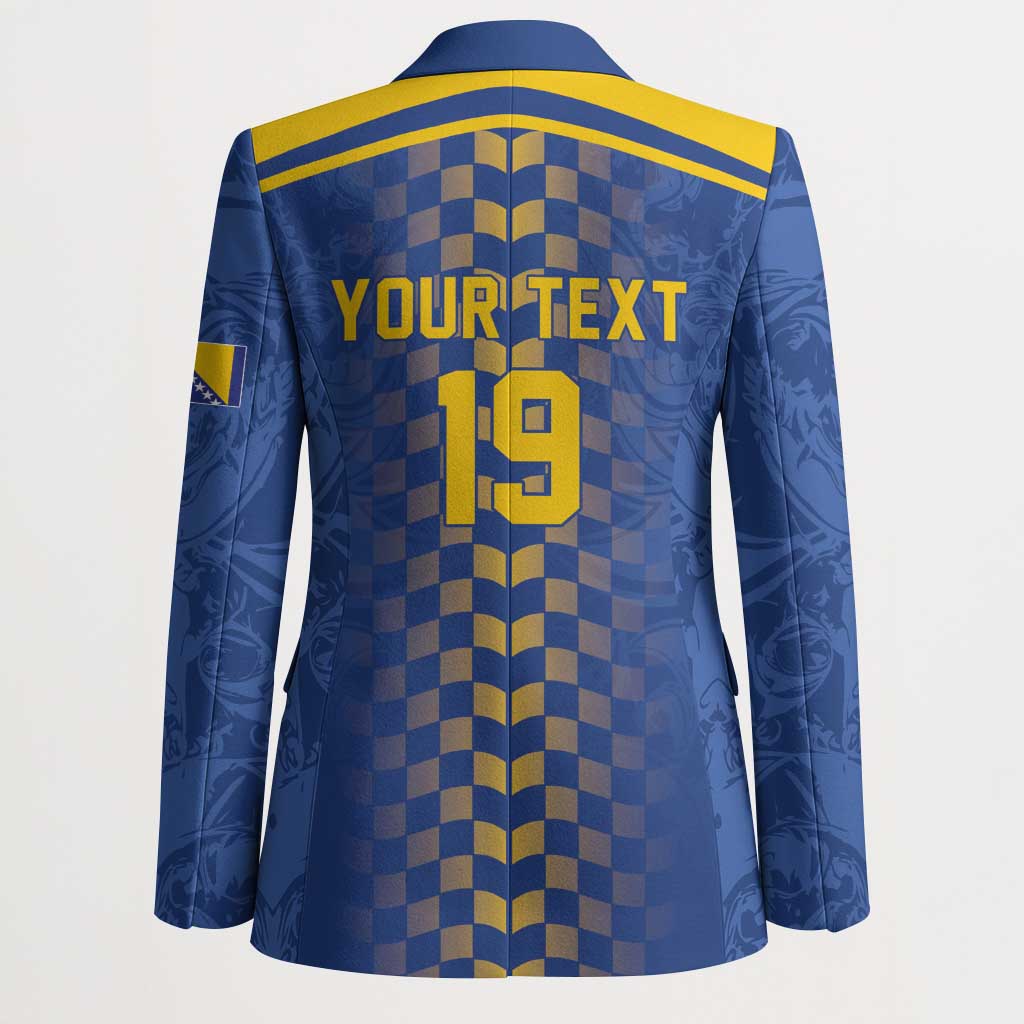 Custom World Football Bosnia and Herzegovina Blazer Go Zmajevi Dragons Road To 2026