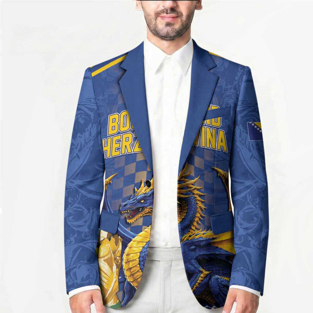 Custom World Football Bosnia and Herzegovina Blazer Go Zmajevi Dragons Road To 2026