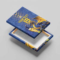 Custom World Football Bosnia and Herzegovina Canvas Wall Art Go Zmajevi Dragons Road To 2026