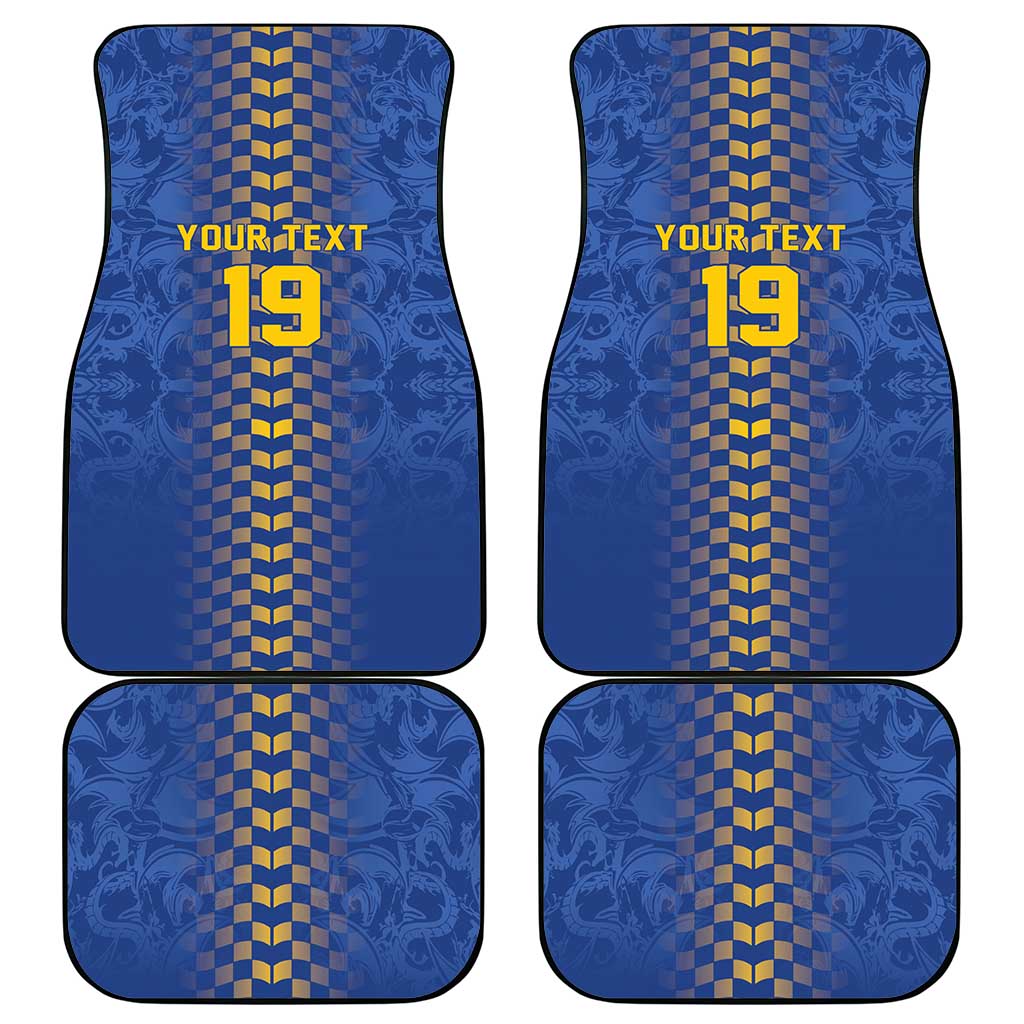 Custom World Football Bosnia and Herzegovina Car Mats Go Zmajevi Dragons Road To 2026