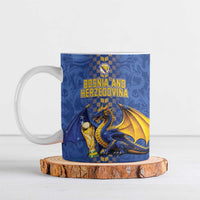 Custom World Football Bosnia and Herzegovina Ceramic Mug Go Zmajevi Dragons Road To 2026