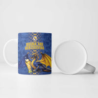 Custom World Football Bosnia and Herzegovina Ceramic Mug Go Zmajevi Dragons Road To 2026