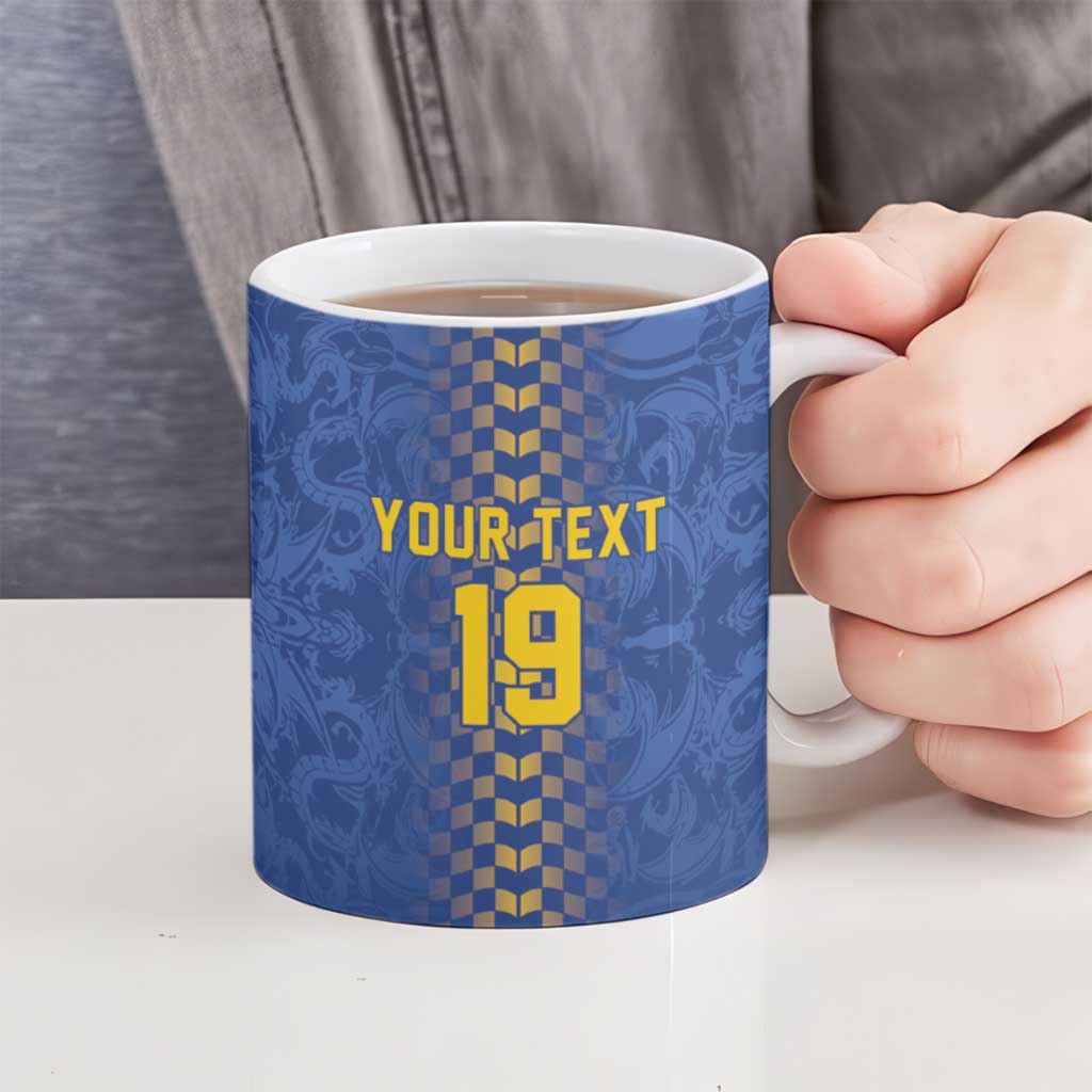Custom World Football Bosnia and Herzegovina Ceramic Mug Go Zmajevi Dragons Road To 2026