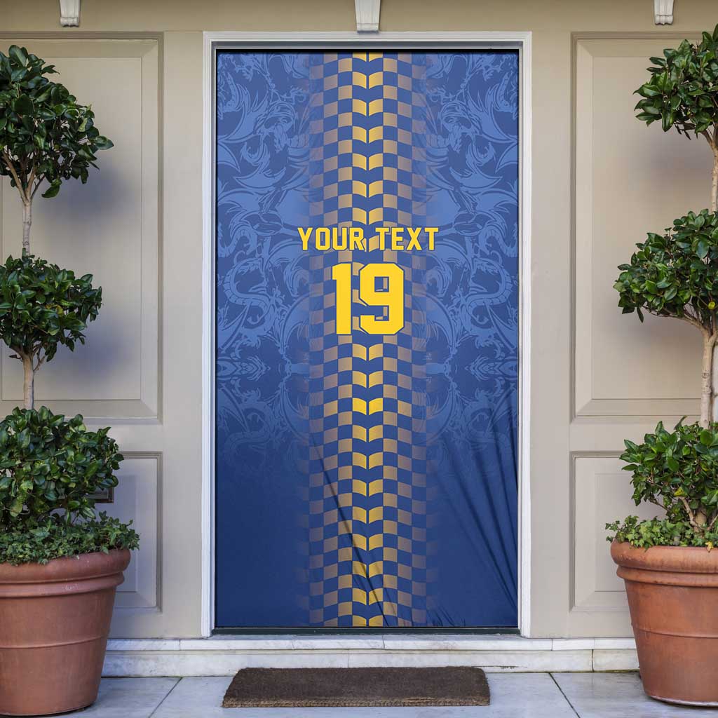 Custom World Football Bosnia and Herzegovina Door Cover Go Zmajevi Dragons Road To 2026