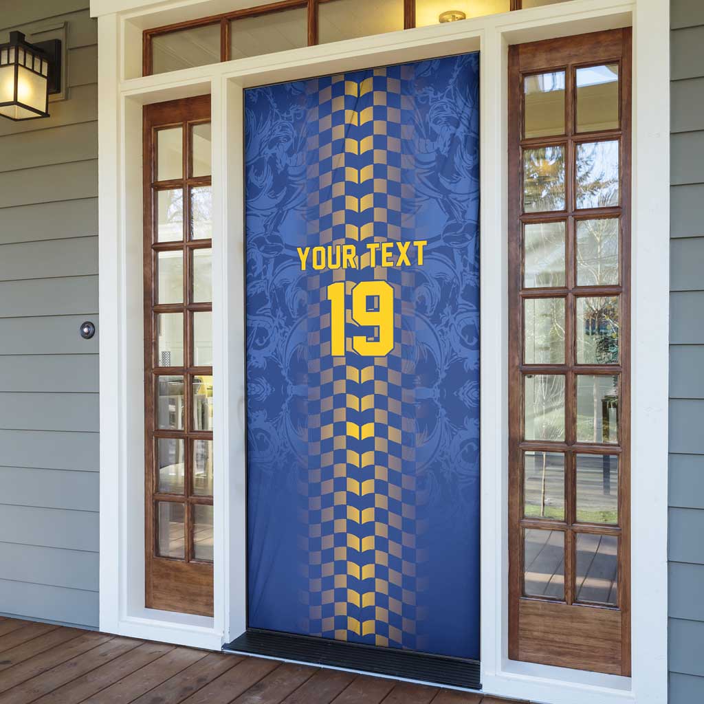 Custom World Football Bosnia and Herzegovina Door Cover Go Zmajevi Dragons Road To 2026
