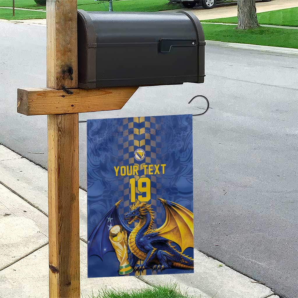 Custom World Football Bosnia and Herzegovina Garden Flag Go Zmajevi Dragons Road To 2026