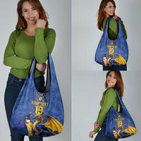 Custom World Football Bosnia and Herzegovina Grocery Bag Go Zmajevi Dragons Road To 2026