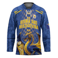 Custom World Football Bosnia and Herzegovina Hockey Jersey Go Zmajevi Dragons Road To 2026