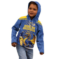 Custom World Football Bosnia and Herzegovina Kid Hoodie Go Zmajevi Dragons Road To 2026