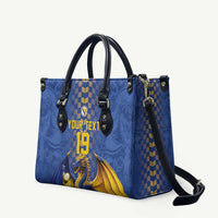 Custom World Football Bosnia and Herzegovina Leather Bag Go Zmajevi Dragons Road To 2026
