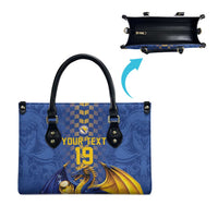 Custom World Football Bosnia and Herzegovina Leather Bag Go Zmajevi Dragons Road To 2026