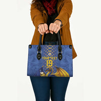 Custom World Football Bosnia and Herzegovina Leather Bag Go Zmajevi Dragons Road To 2026