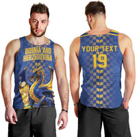Custom World Football Bosnia and Herzegovina Men Tank Top Go Zmajevi Dragons Road To 2026