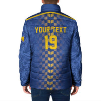 Custom World Football Bosnia and Herzegovina Padded Jacket Go Zmajevi Dragons Road To 2026