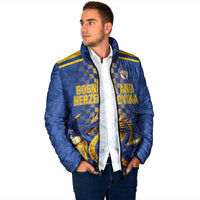 Custom World Football Bosnia and Herzegovina Padded Jacket Go Zmajevi Dragons Road To 2026