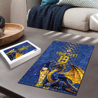 Custom World Football Bosnia and Herzegovina Puzzle Go Zmajevi Dragons Road To 2026