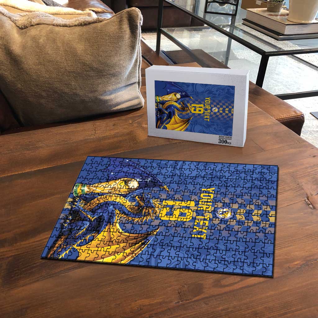 Custom World Football Bosnia and Herzegovina Puzzle Go Zmajevi Dragons Road To 2026