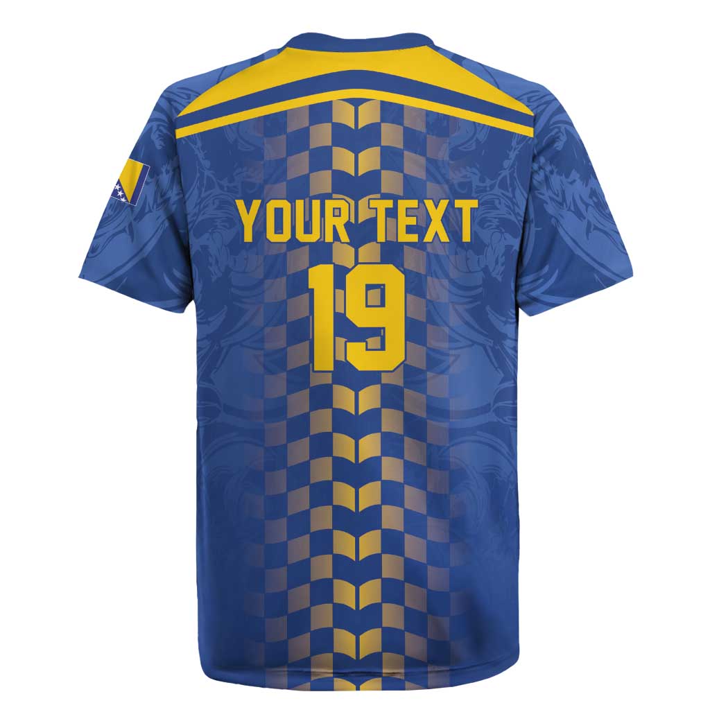 Custom World Football Bosnia and Herzegovina Rugby Jersey Go Zmajevi Dragons Road To 2026