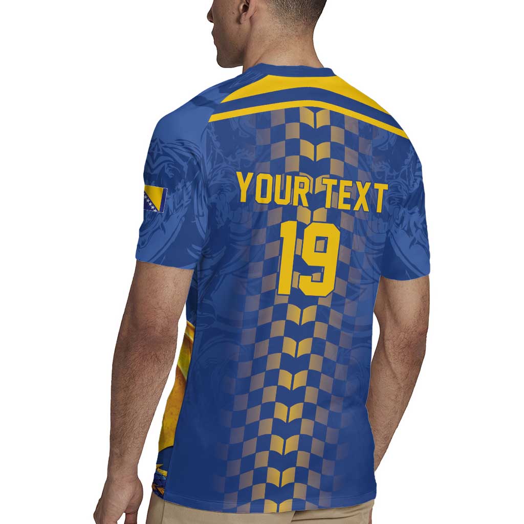 Custom World Football Bosnia and Herzegovina Rugby Jersey Go Zmajevi Dragons Road To 2026
