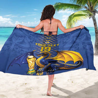 Custom World Football Bosnia and Herzegovina Sarong Go Zmajevi Dragons Road To 2026