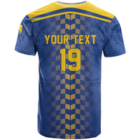Custom World Football Bosnia and Herzegovina T Shirt Go Zmajevi Dragons Road To 2026