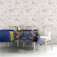 Custom World Football Bosnia and Herzegovina Tablecloth Go Zmajevi Dragons Road To 2026