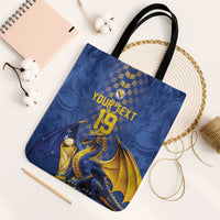 Custom World Football Bosnia and Herzegovina Tote Bag Go Zmajevi Dragons Road To 2026