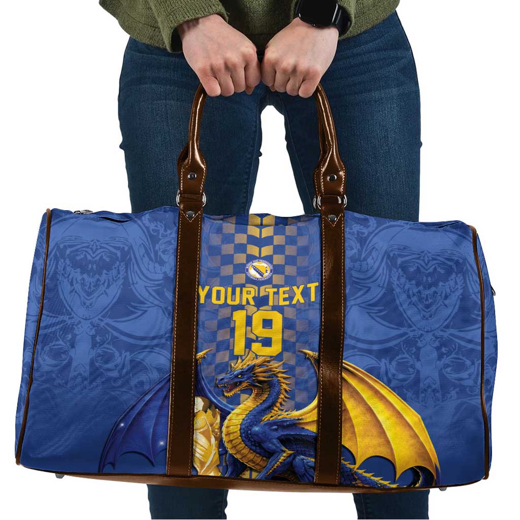 Custom World Football Bosnia and Herzegovina Travel Bag Go Zmajevi Dragons Road To 2026