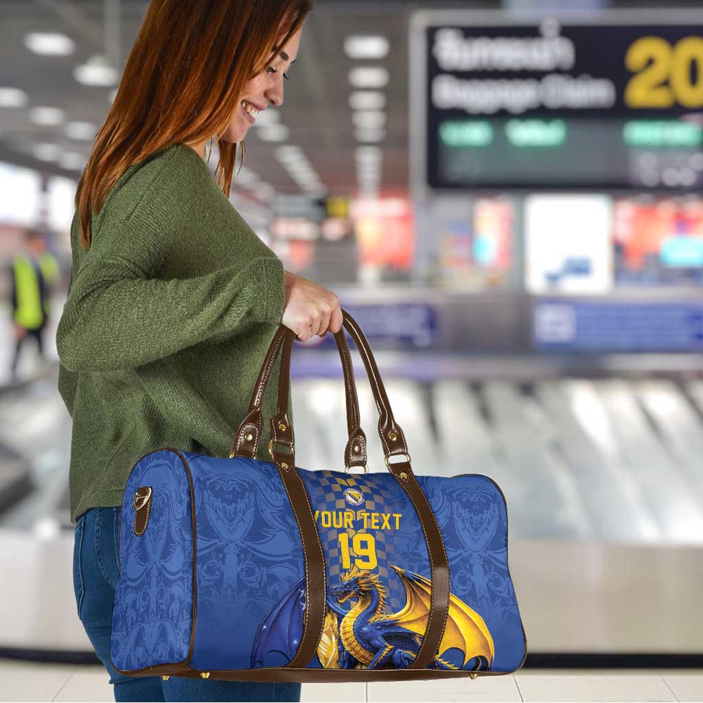 Custom World Football Bosnia and Herzegovina Travel Bag Go Zmajevi Dragons Road To 2026