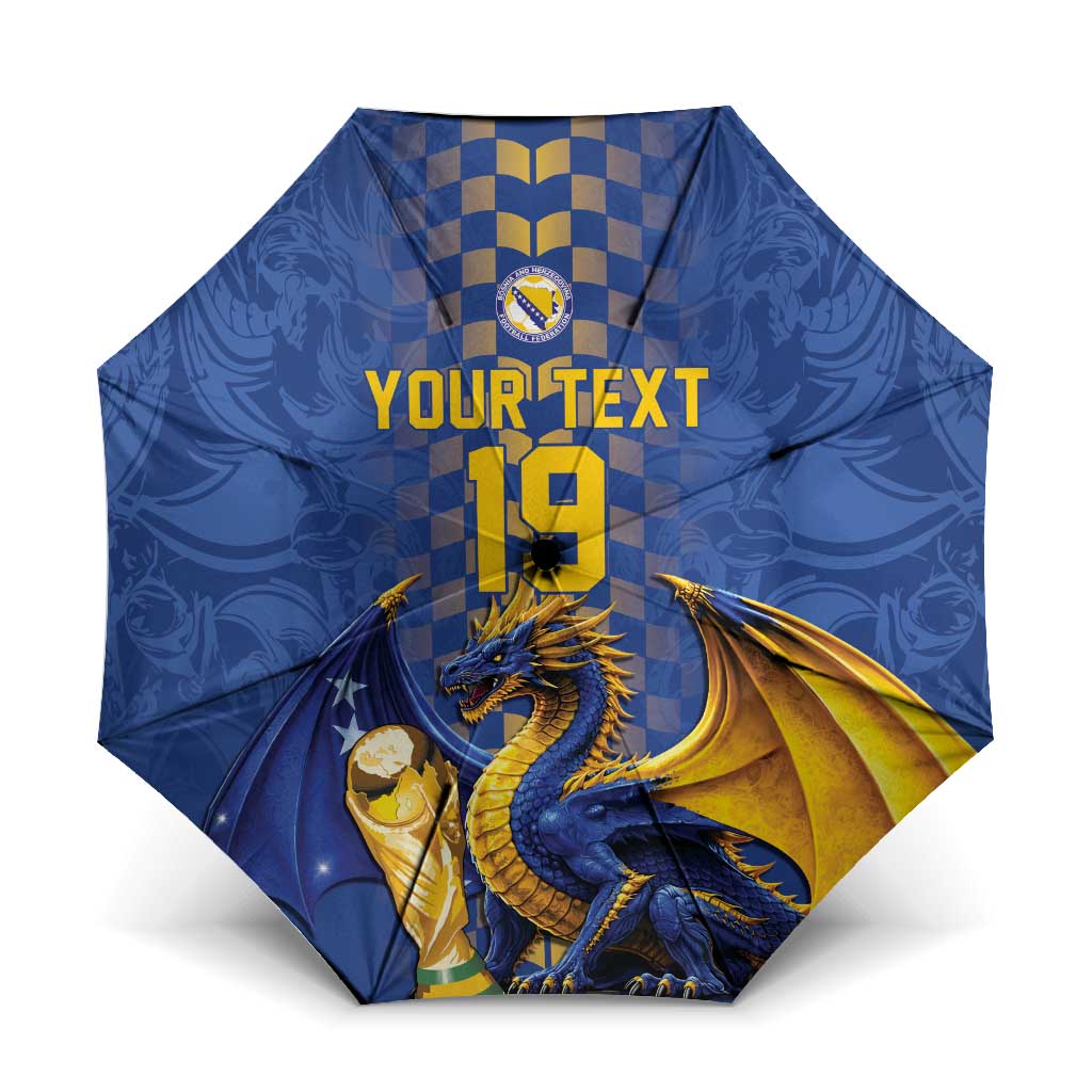 Custom World Football Bosnia and Herzegovina Umbrella Go Zmajevi Dragons Road To 2026