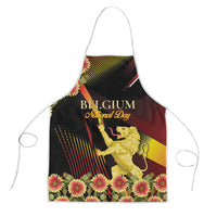Belgium National Day Apron Rampant Lion Gaillardia Heritage Pride