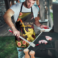 Belgium National Day Apron Rampant Lion Gaillardia Heritage Pride
