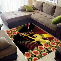 Belgium National Day Area Rug Rampant Lion Gaillardia Heritage Pride