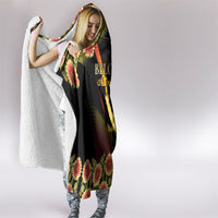 Belgium National Day Hooded Blanket Rampant Lion Gaillardia Heritage Pride