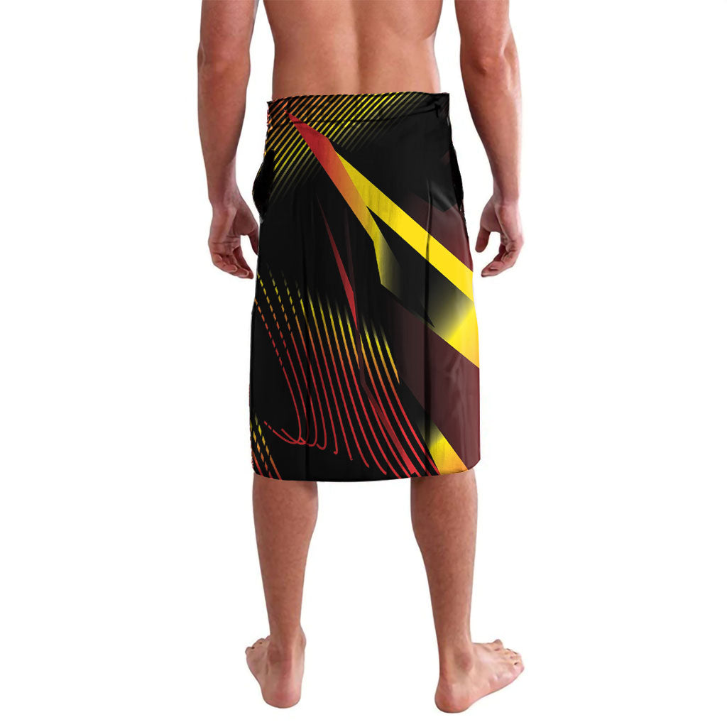 Personalized Belgium National Day Lavalava Rampant Lion Gaillardia Heritage Pride