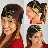 Belgium National Day Neck Gaiter Rampant Lion Gaillardia Heritage Pride