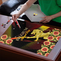 Belgium National Day Puzzle Rampant Lion Gaillardia Heritage Pride