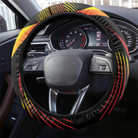 Belgium National Day Steering Wheel Cover Rampant Lion Gaillardia Heritage Pride