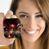 Switzerland National Day AirPods Case Helvetia Alps Heritage Pride