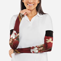 Switzerland National Day Arm Sleeves Helvetia Alps Heritage Pride
