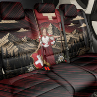 Switzerland National Day Back Car Seat Cover Helvetia Alps Heritage Pride