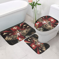 Switzerland National Day Bathroom Set Helvetia Alps Heritage Pride