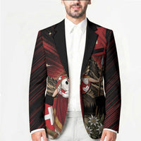 Switzerland National Day Blazer Helvetia Alps Heritage Pride