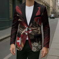 Switzerland National Day Blazer Helvetia Alps Heritage Pride