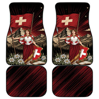 Switzerland National Day Car Mats Helvetia Alps Heritage Pride