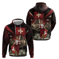 Switzerland National Day Hoodie Helvetia Alps Heritage Pride