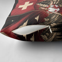 Switzerland National Day Pillow Cover Helvetia Alps Heritage Pride